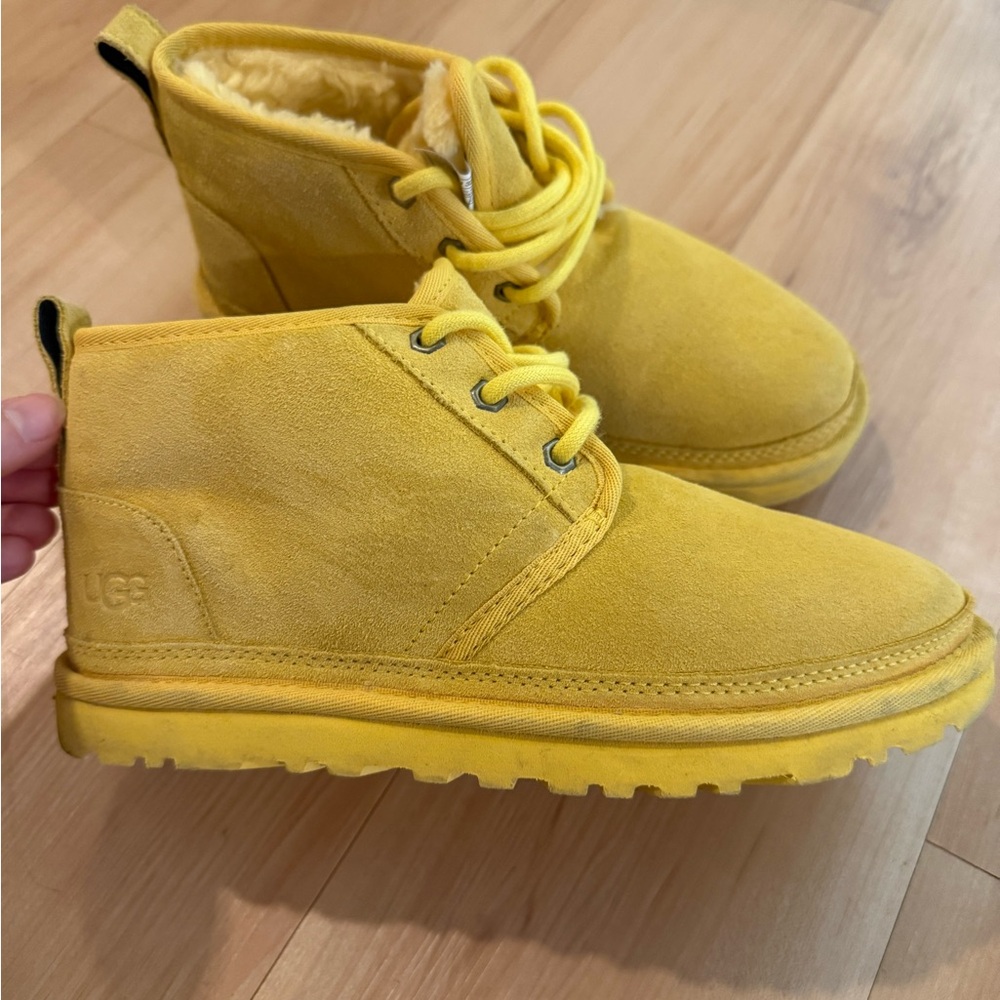 UGG Canary Yellow Winter Boots